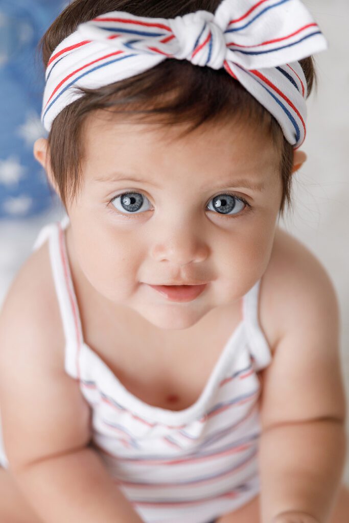 beautiful baby portrait