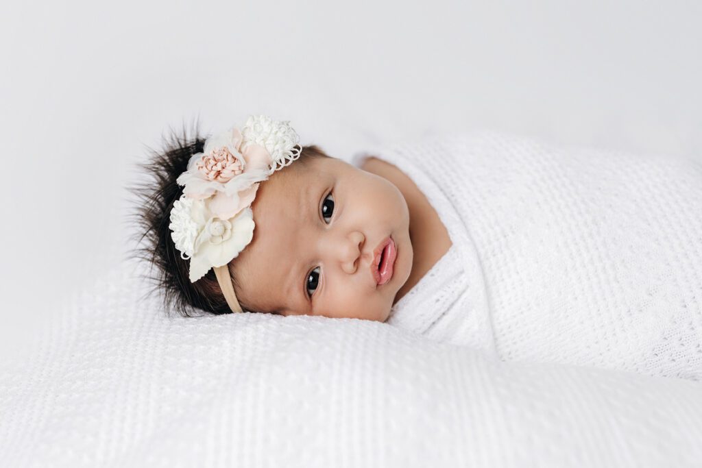 beautiful baby portrait